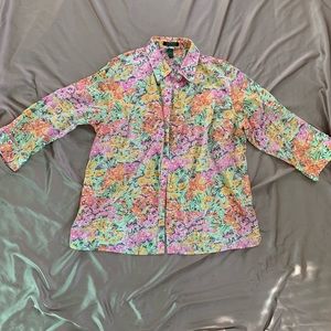 Ralph Lauren Floral Button Up